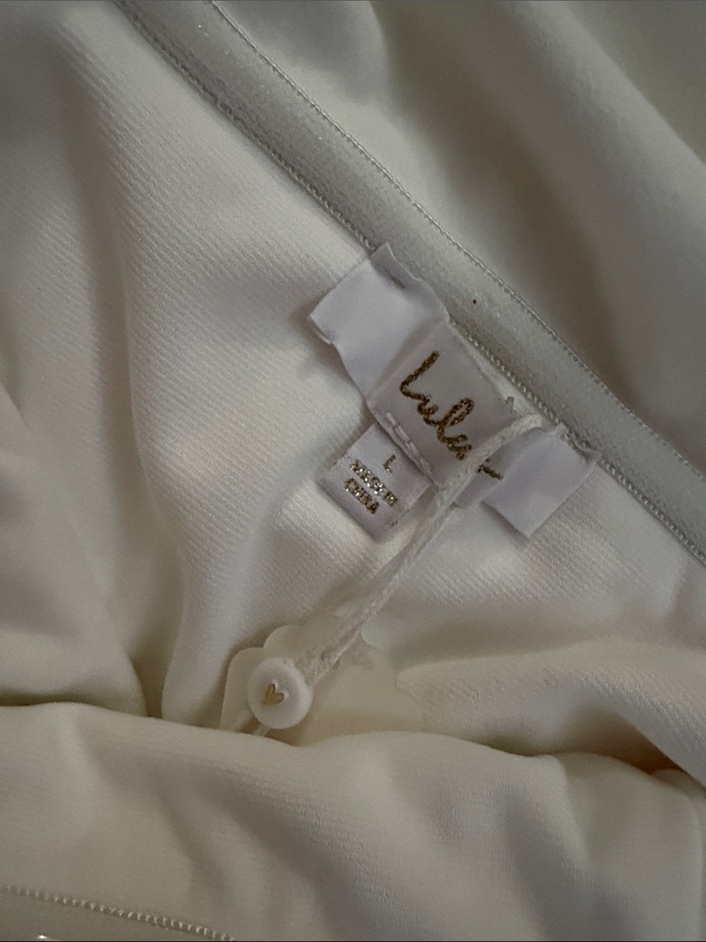 NWT Lulus Off-Shoulder White Wedding Gown Large - Picture 6 of 9